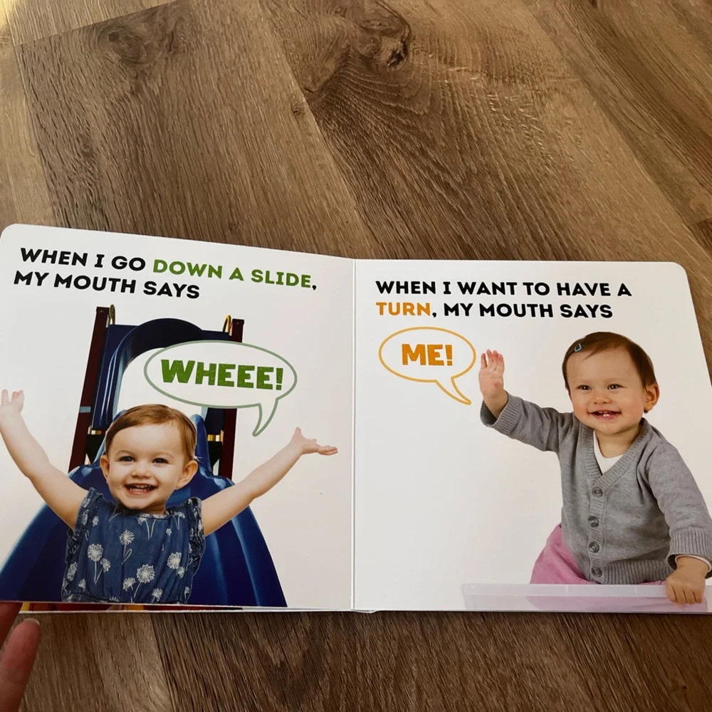 3/$20 My First Learn-to-Talk Book by Stephanie Cohen